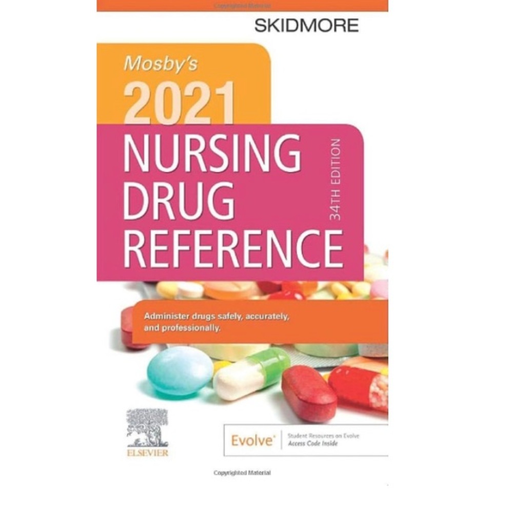 NEW Mosby's Nursing Drug Reference Book